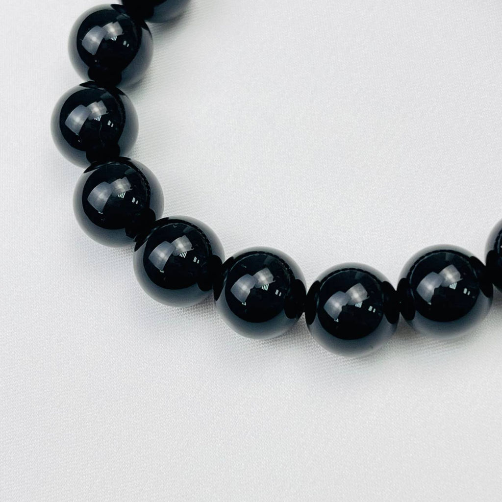 Браслет из Агата черного 16,5 см