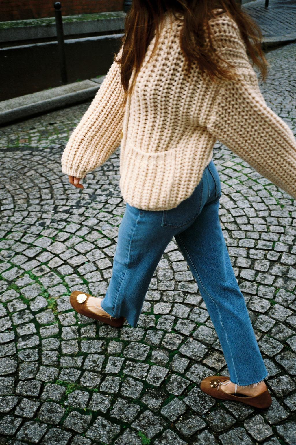 Z1975 STRAIGHT-LEG HIGH-WAIST JEANS - Zara фото 2