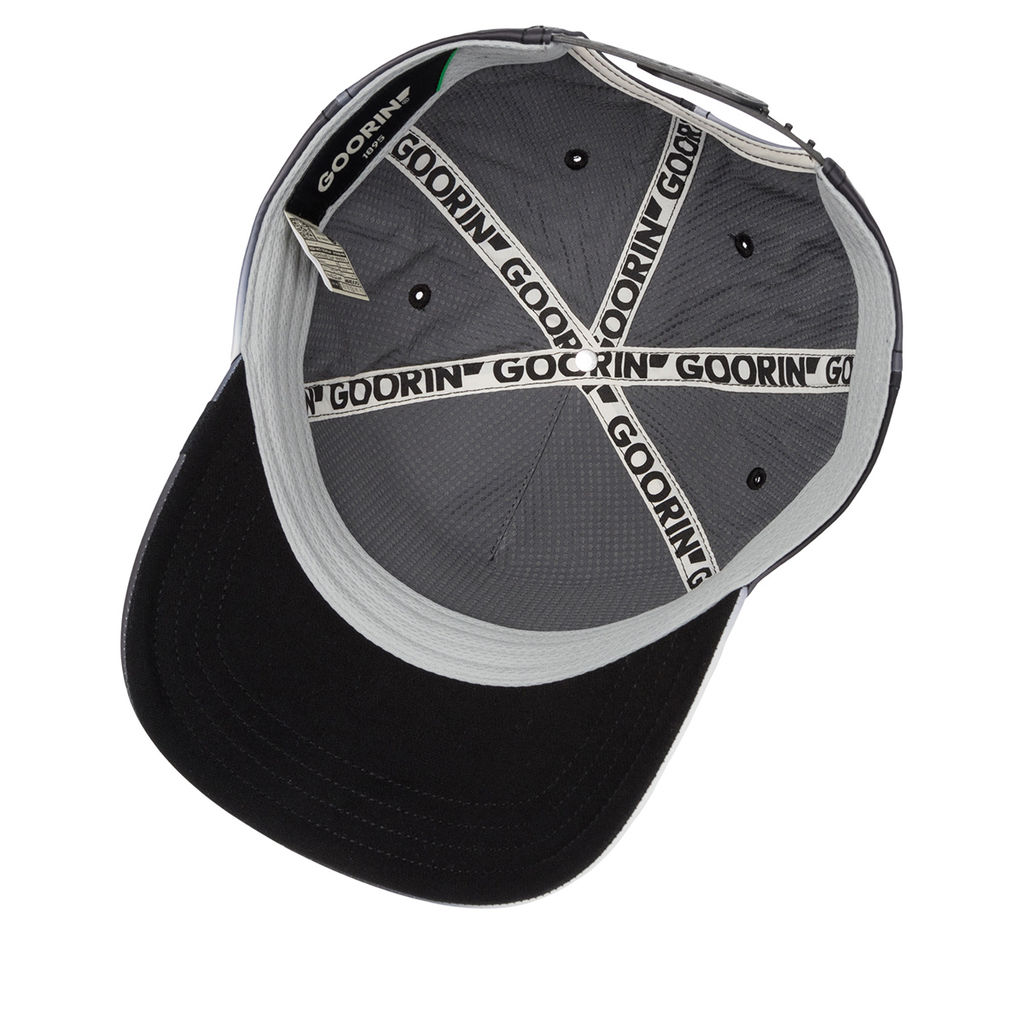 Бейсболка GOORIN BROTHERS арт. 101-2244 (черный / белый) фото 3