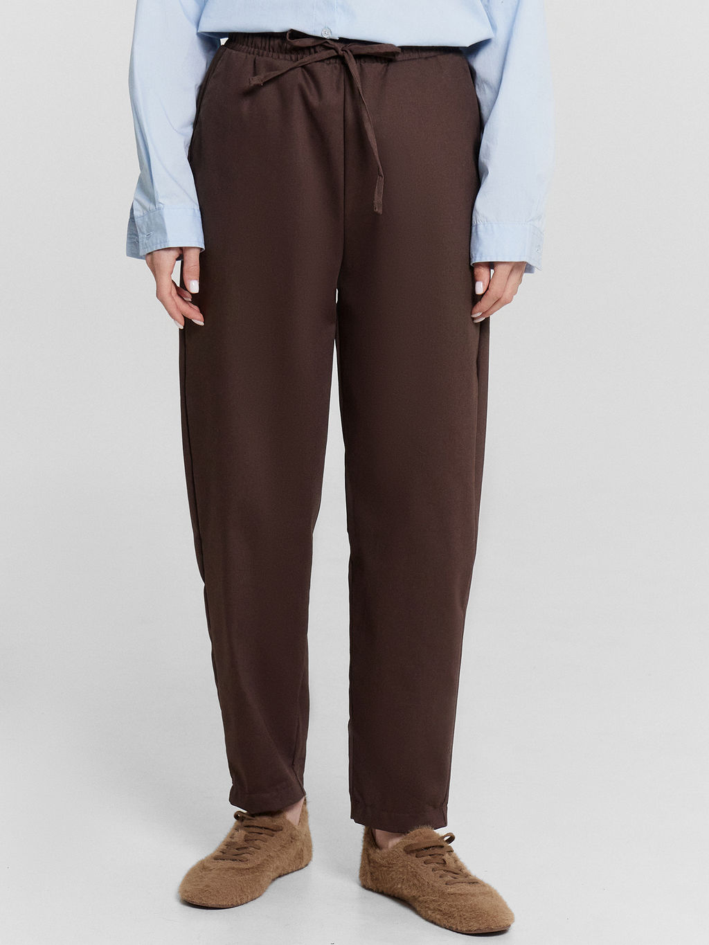 Брюки женские коричневые