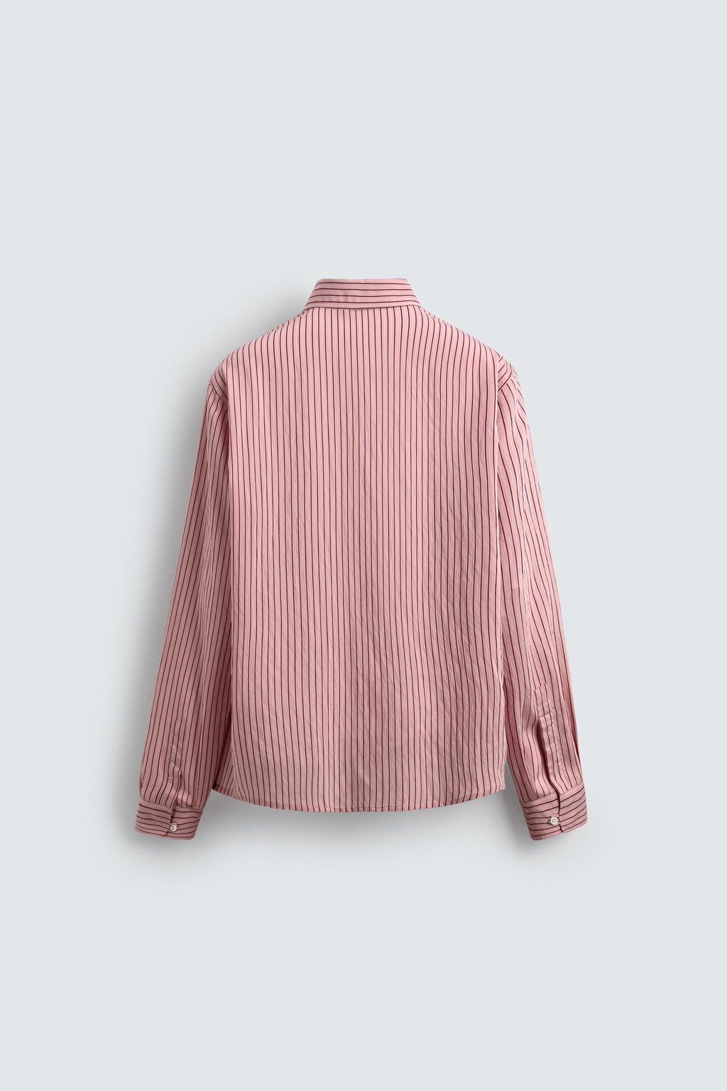 STRIPED FLOWING SHIRT - Zara фото 8