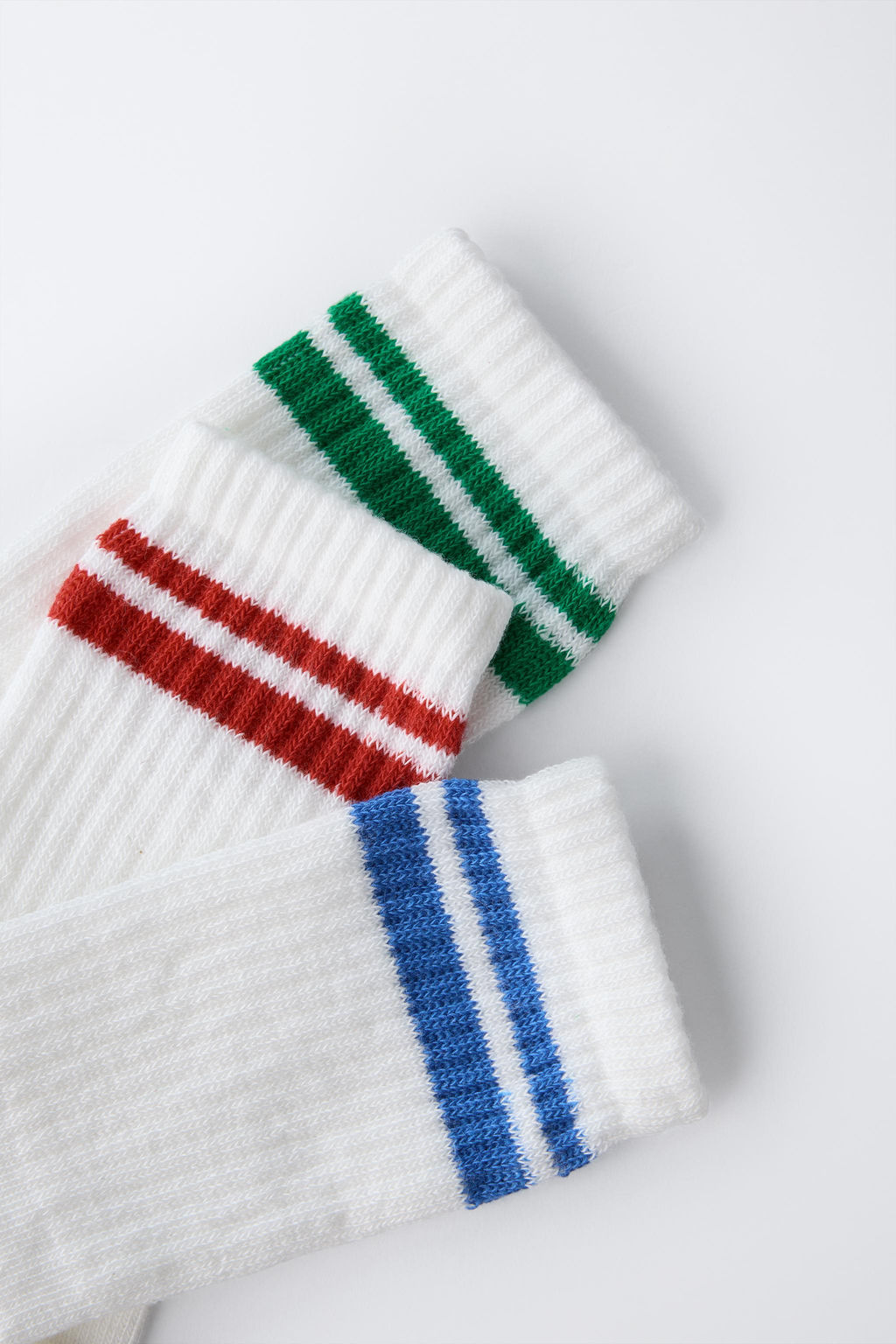 3-PACK OF STRIPED LONG SOCKS - Zara фото 4