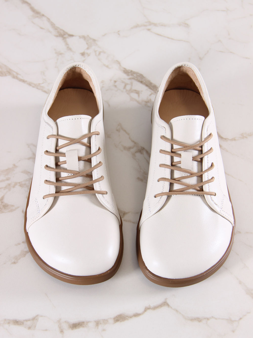 Кеды босоногие кожаные 182.астиbr.Черный стар/Кожа - Edart фото 27