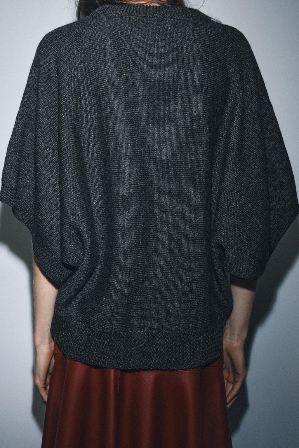 WIDE SLEEVE KNIT SWEATER - Zara фото 3