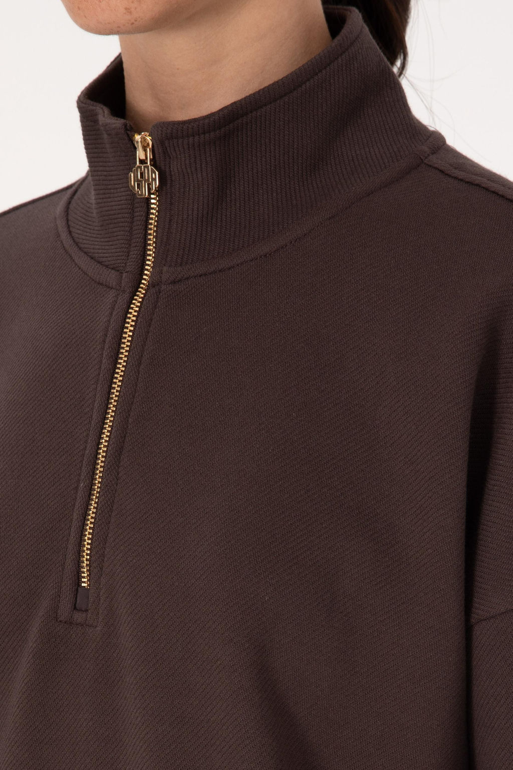 Kad_n Koyu Kahverengi Sweatshirt - U.s. polo assn фото 7