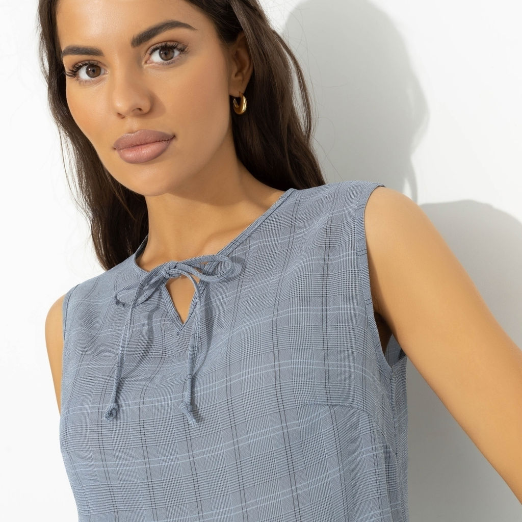 Блуза с выточками, Легкое настроение (cage) - Charutti фото 3