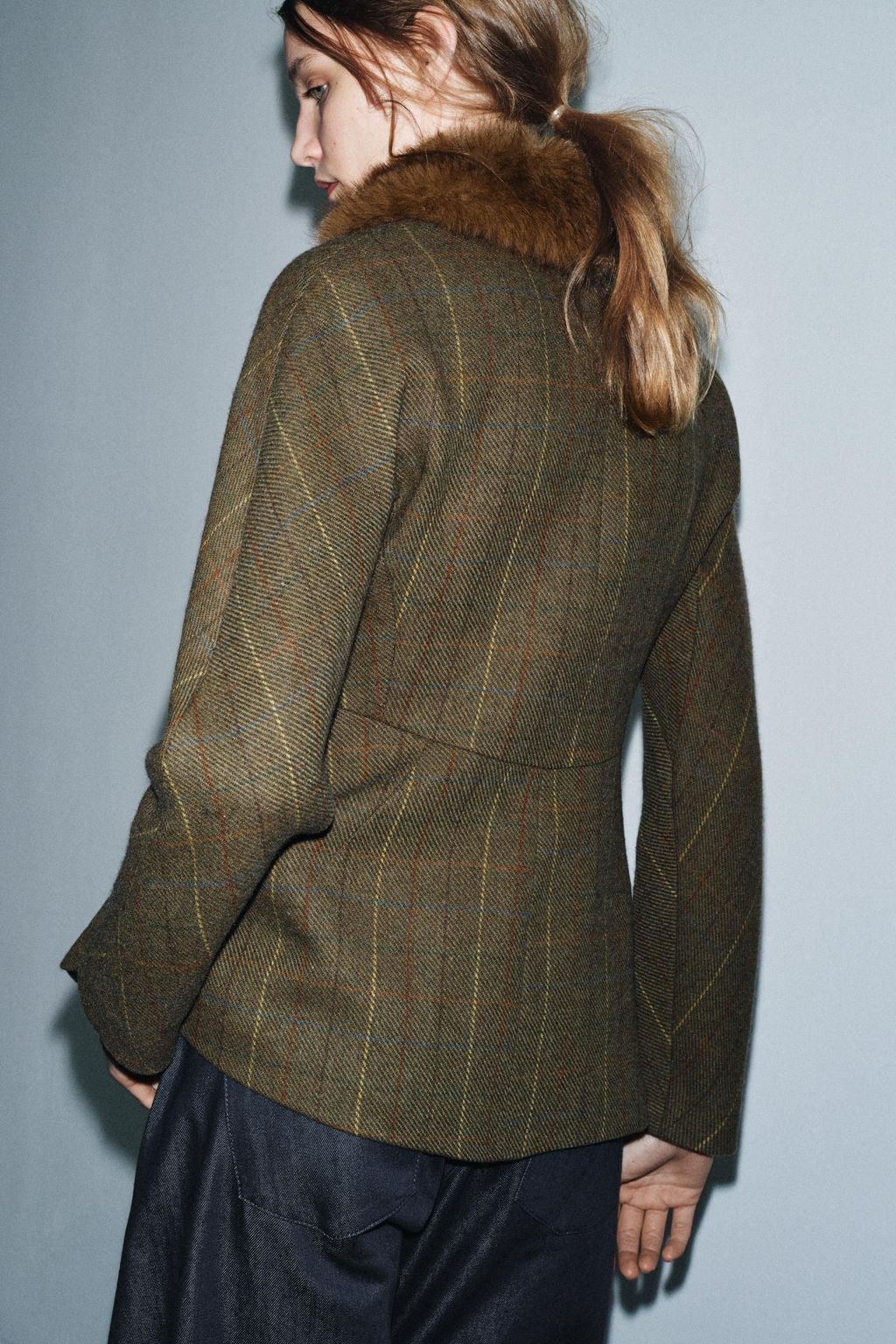 WOOL BLEND BLAZER ZW COLLECTION - Zara фото 5