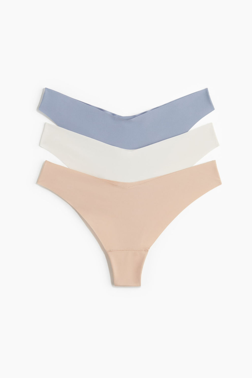 Pack de 3 bragas Thong efecto invisible - H&m фото 4