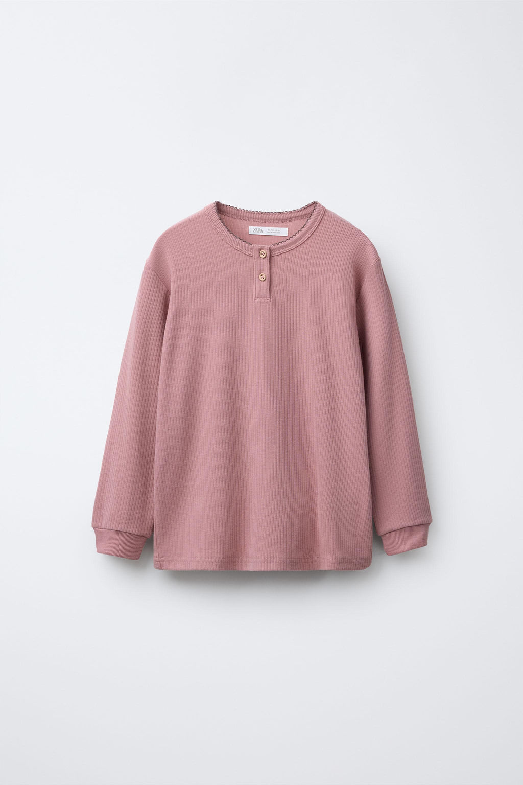 AGES 6-14 / PLAIN RIBBED PYJAMAS - Zara фото 2