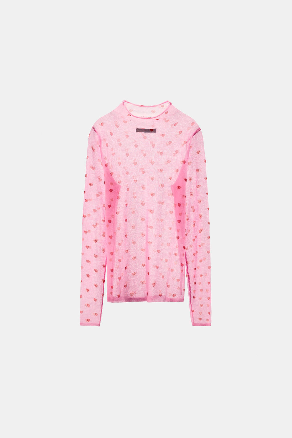 FINE KNIT HEART JUMPER - Zara фото 3