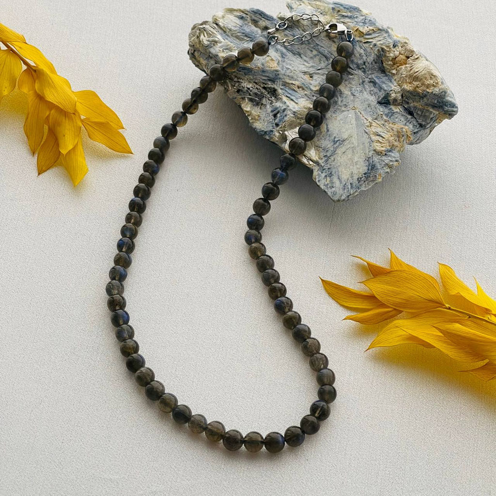 Бусы из Лабрадора 45 см +