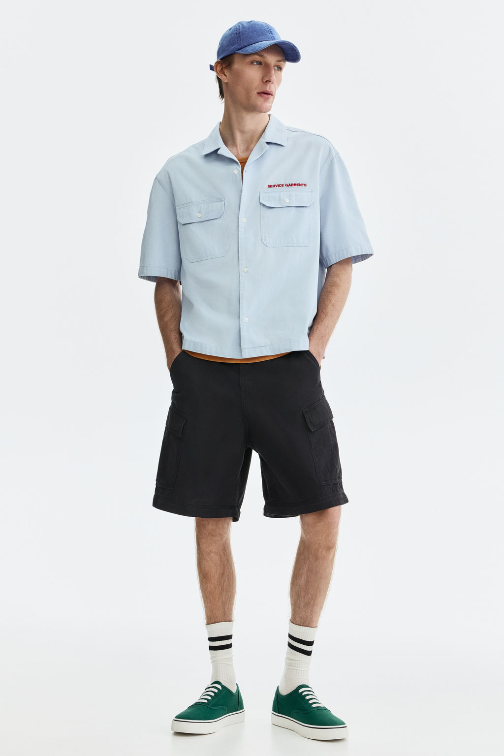 Pantal?n cargo zip-off Loose Fit - H&m фото 7
