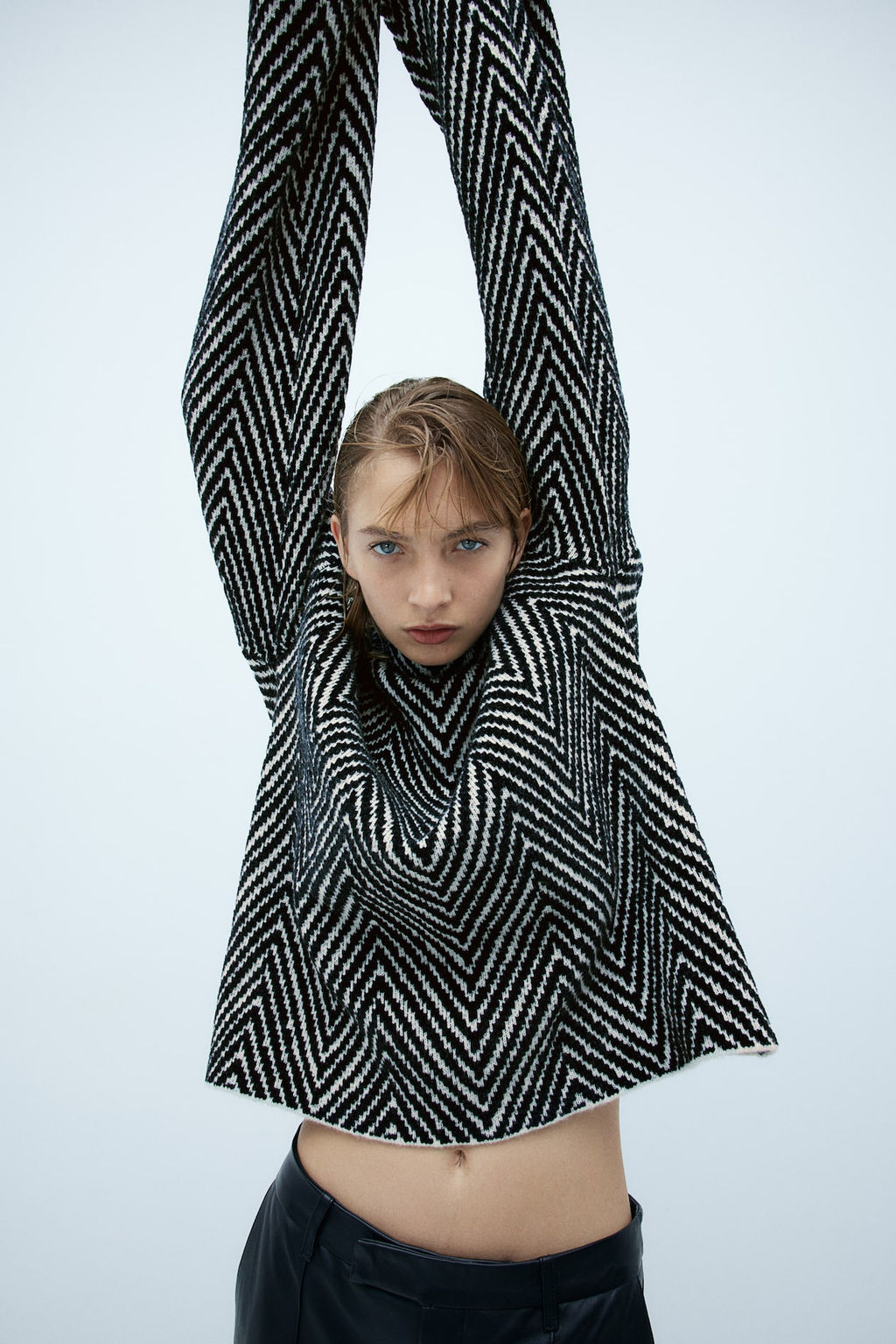 Jersey en mezcla de lana con cuello perkins - H&m фото 2