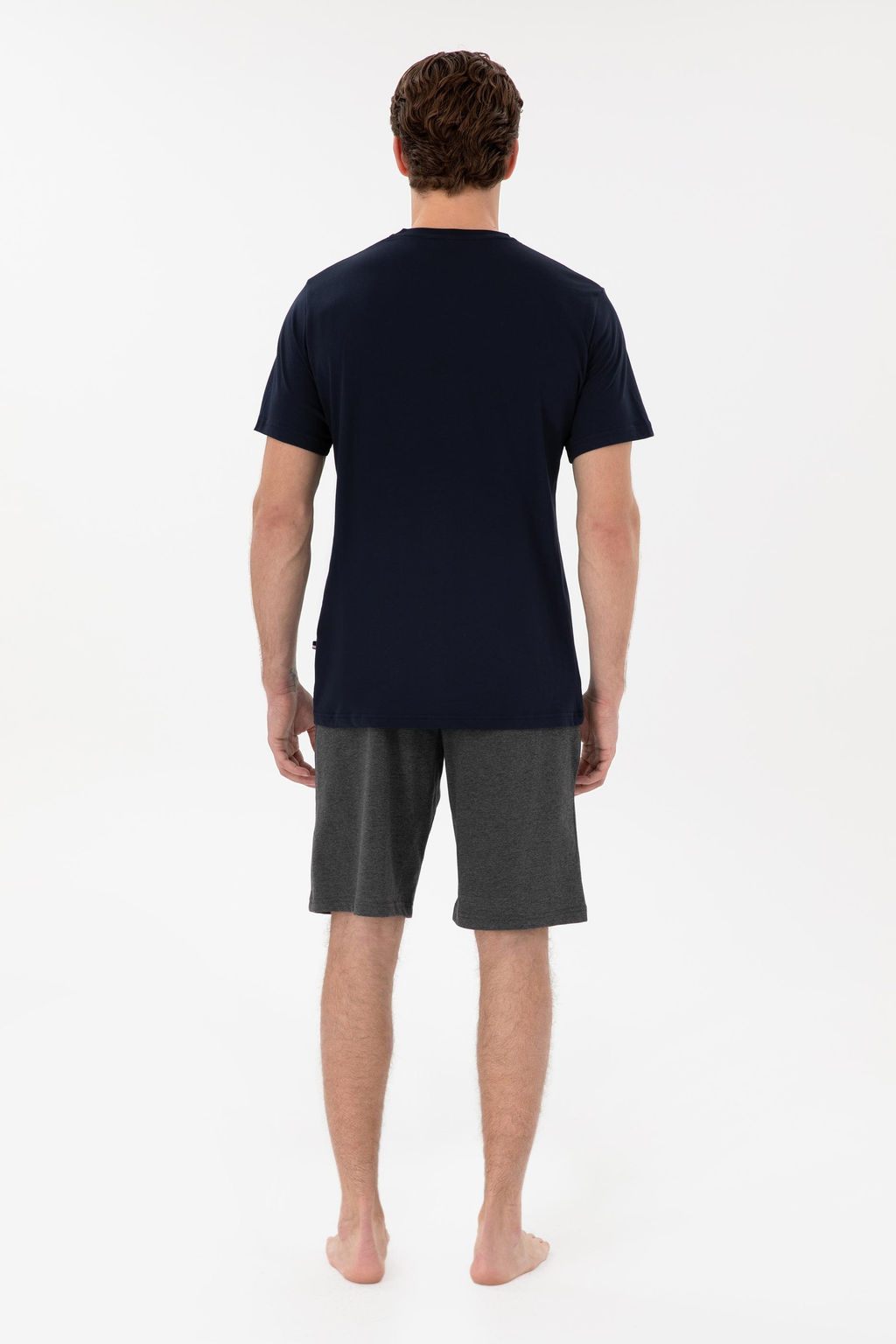 Erkek Lacivert Pijama Tak_m_ Sepette S_rpriz _ndirim - U.s. polo assn фото 5