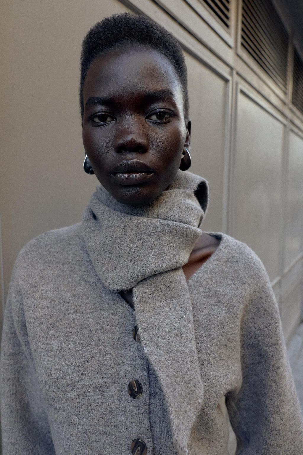 CARDIGAN WITH SCARF DETAIL - Zara фото 4