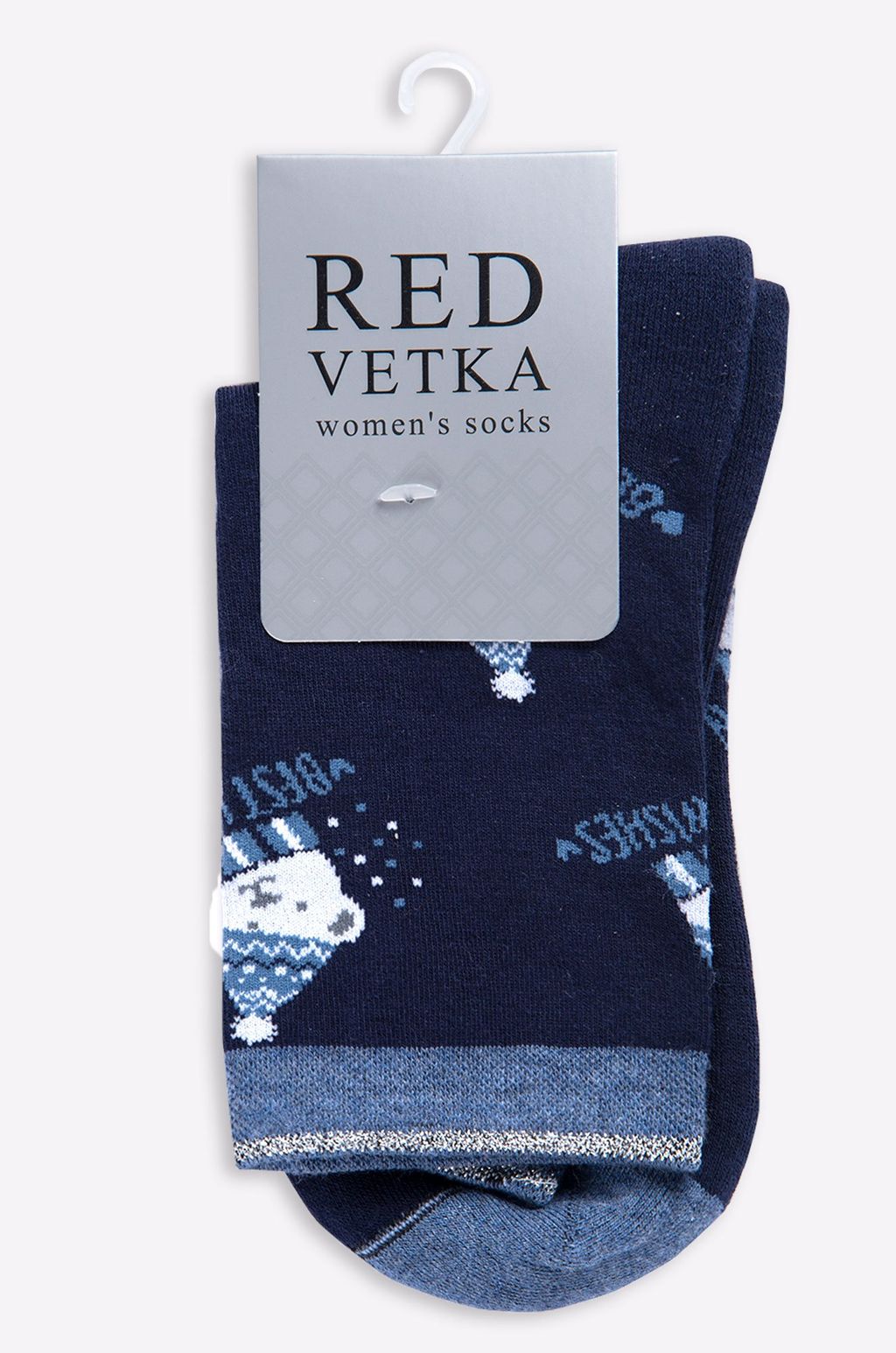 Женские носки с махровой стопой Красная ветка  фото 4