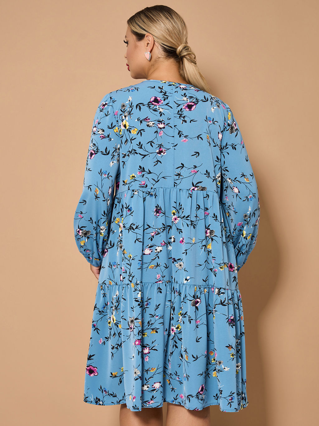 Платье 0060-23 темная фуксия - Dora фото 23