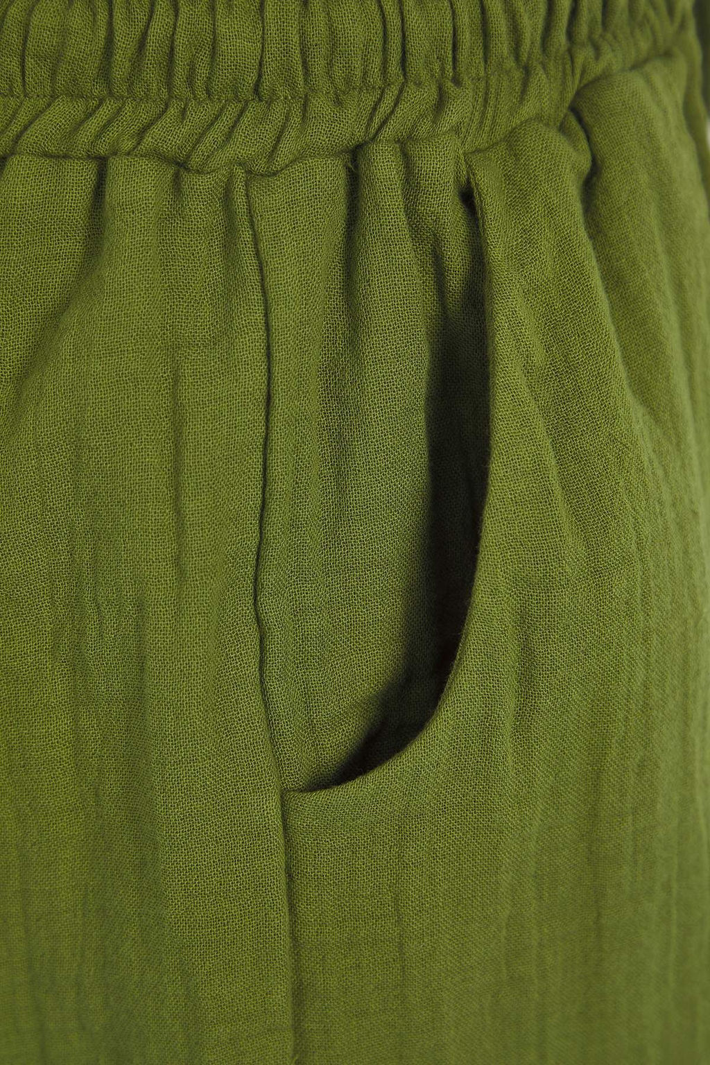 TRENDYOLMILLA Lacivert Muslin Plaj Sort TBESS25SR00008 фото 6