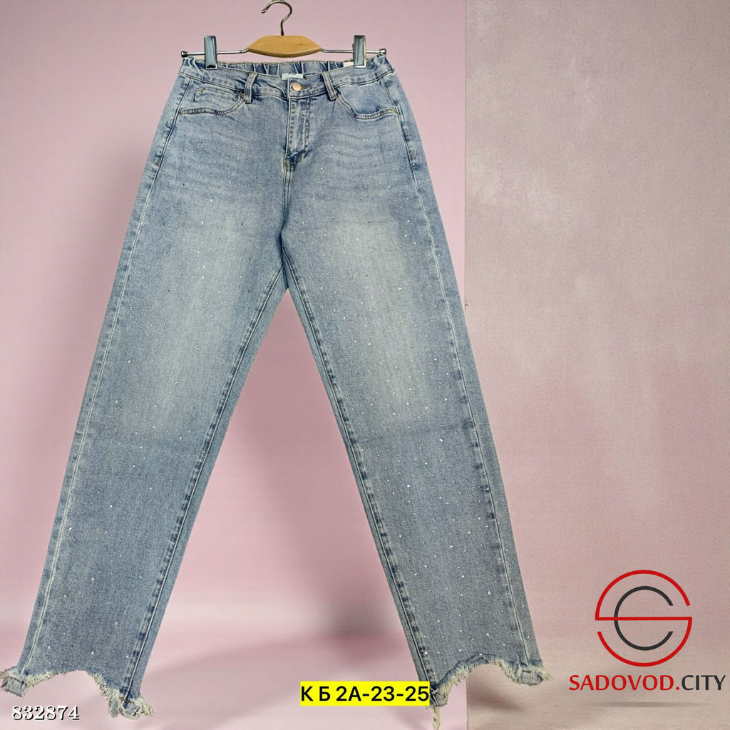 Джинсы с высокой посадкой - Bruno фото 2