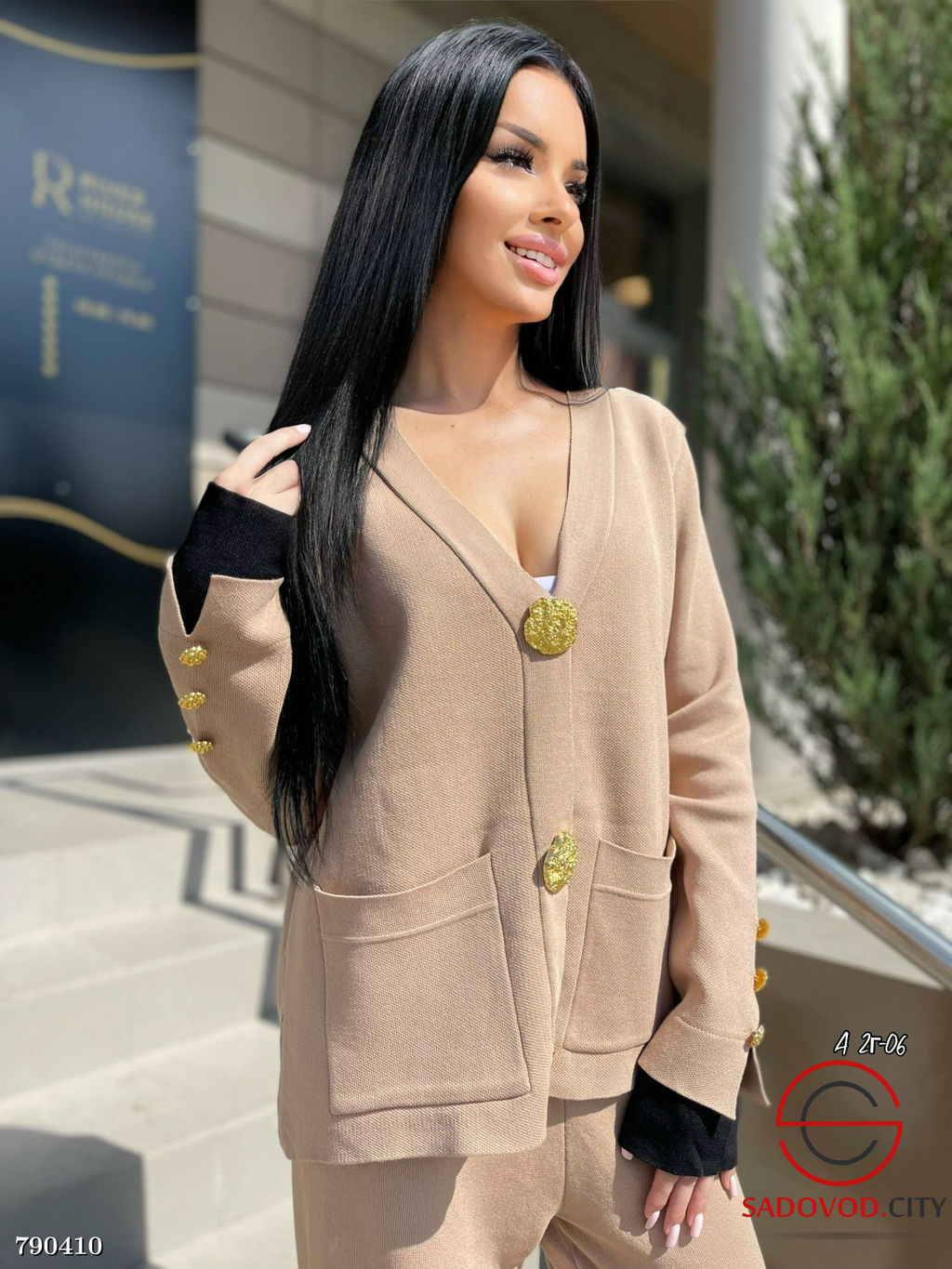 Женский брючный костюм двойка