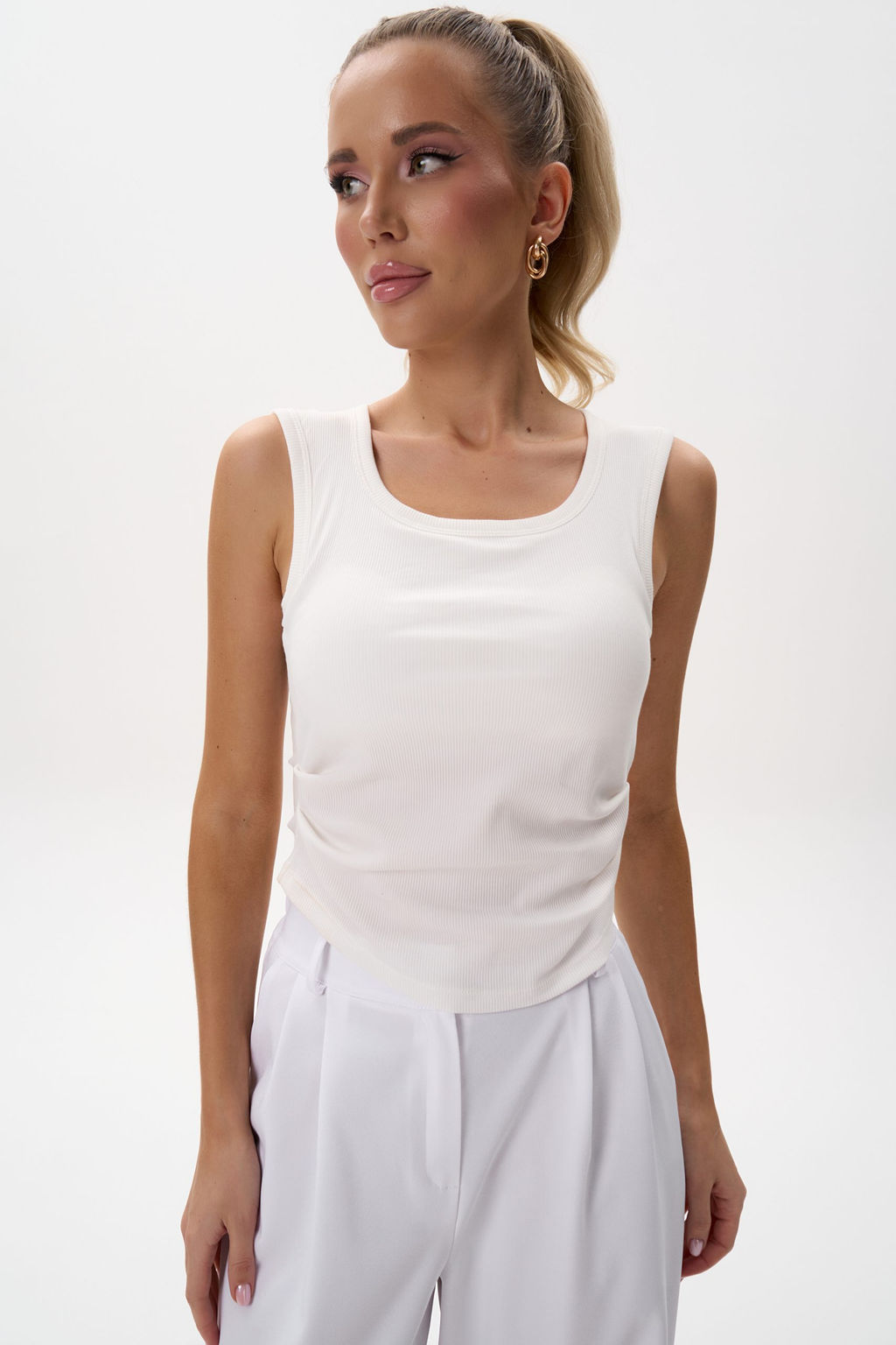 Топ Адри (белый) - Эльза фото 4