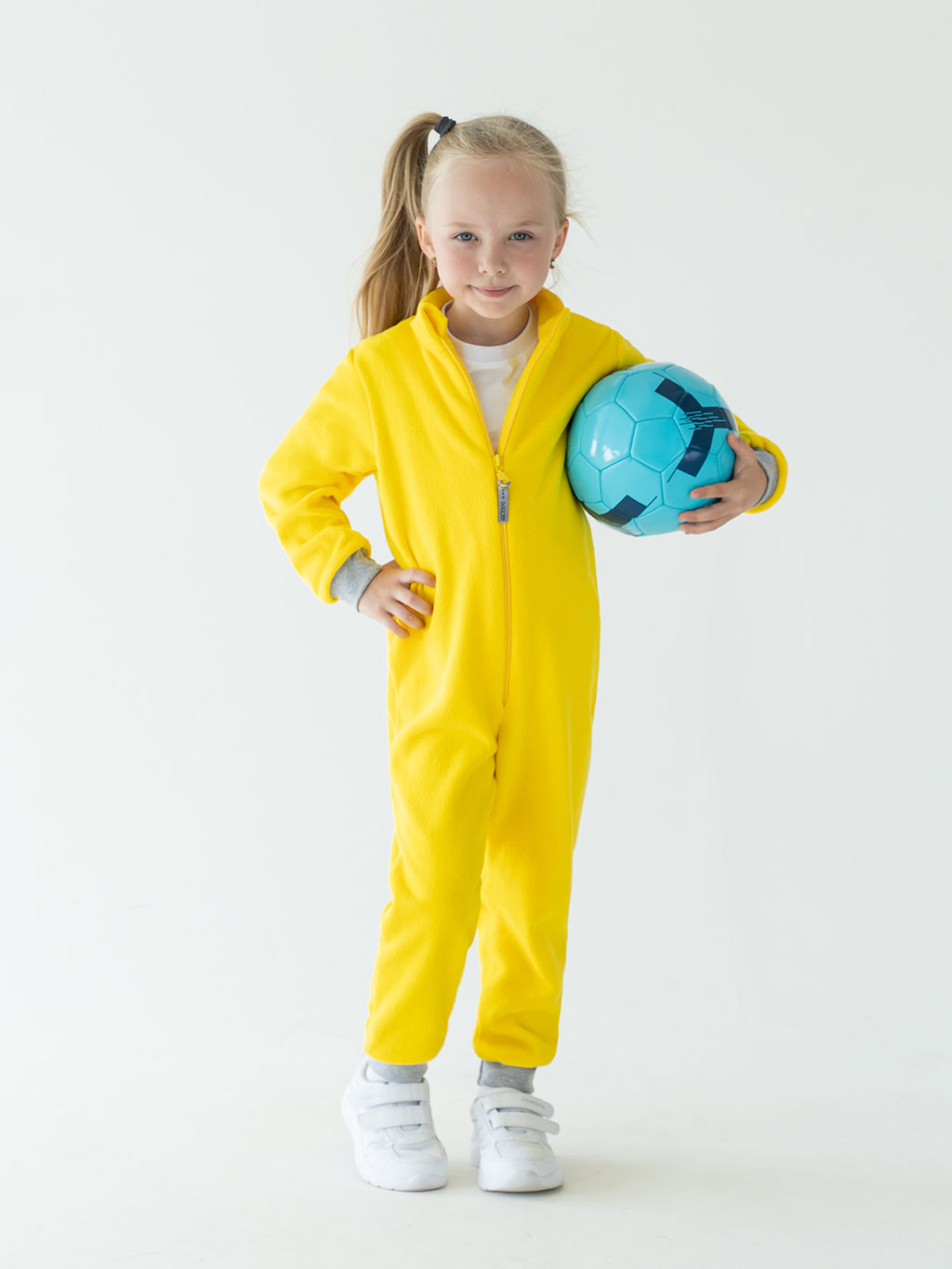 Комбинезон детский желтый