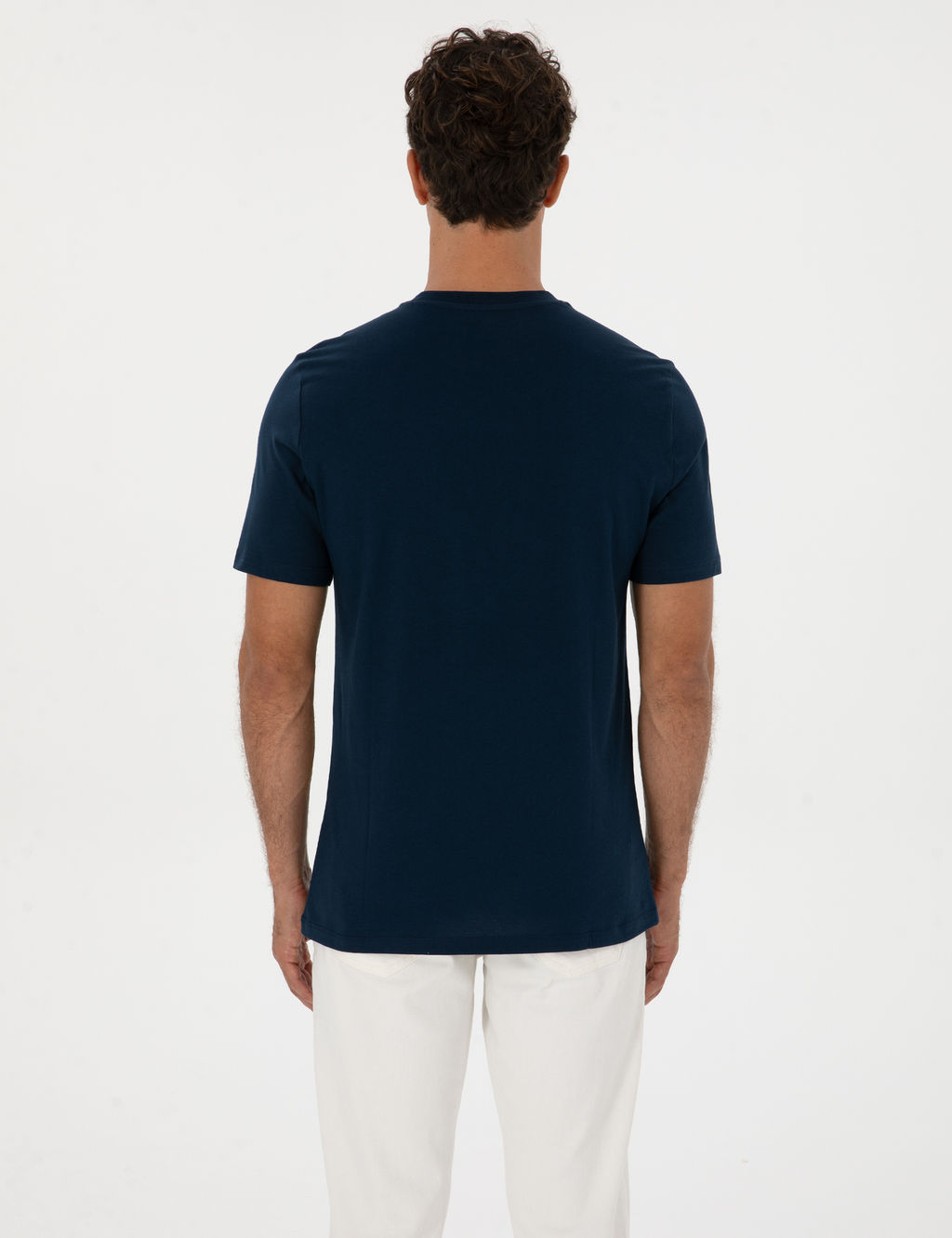 Lacivert Regular Fit Ti__rt