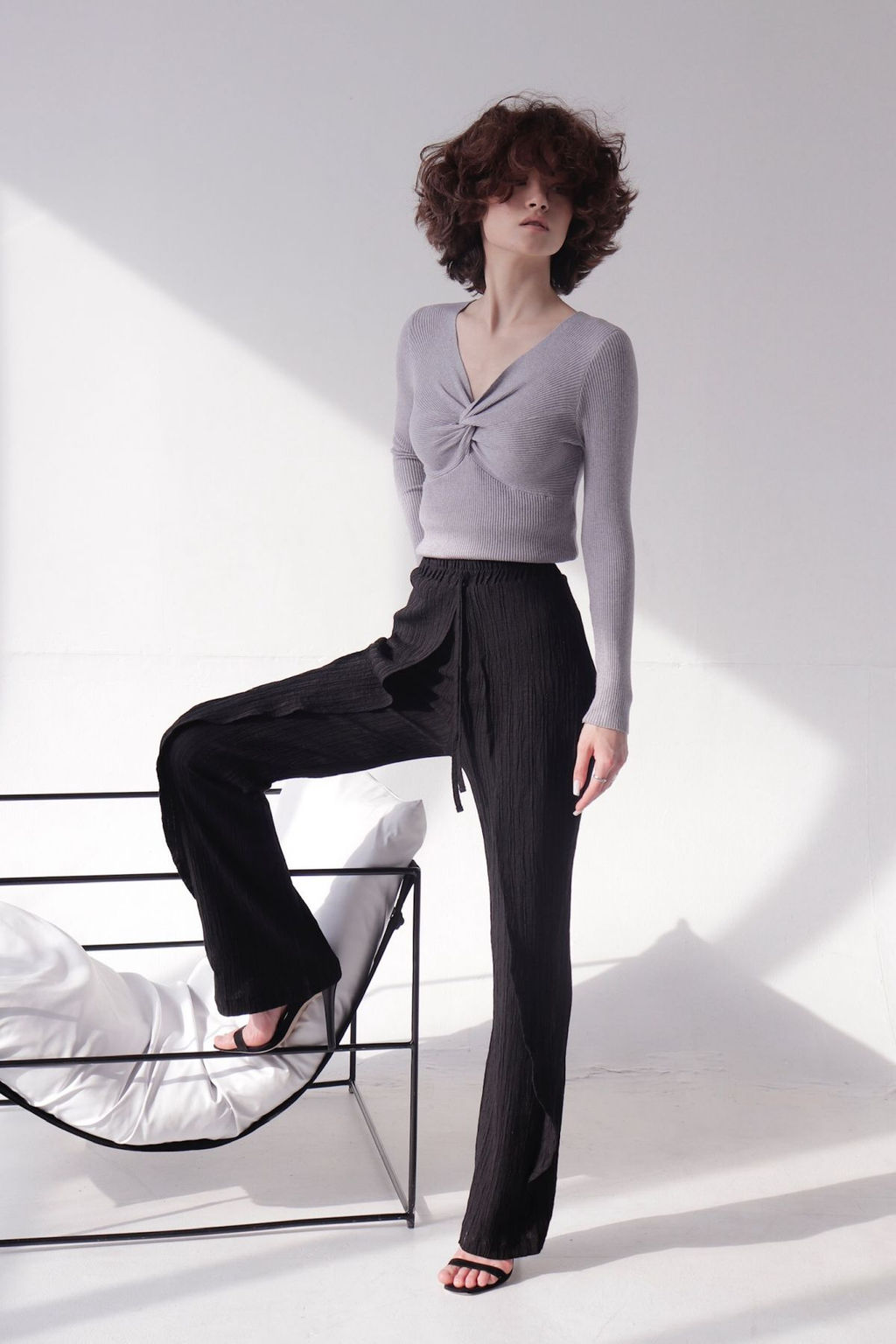 Брюки чёрные - Martichelli фото 18