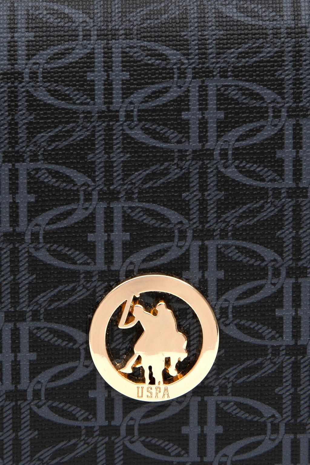 U. S. Polo Assn / Женская черная сумка через плечо - U.s. polo assn фото 6