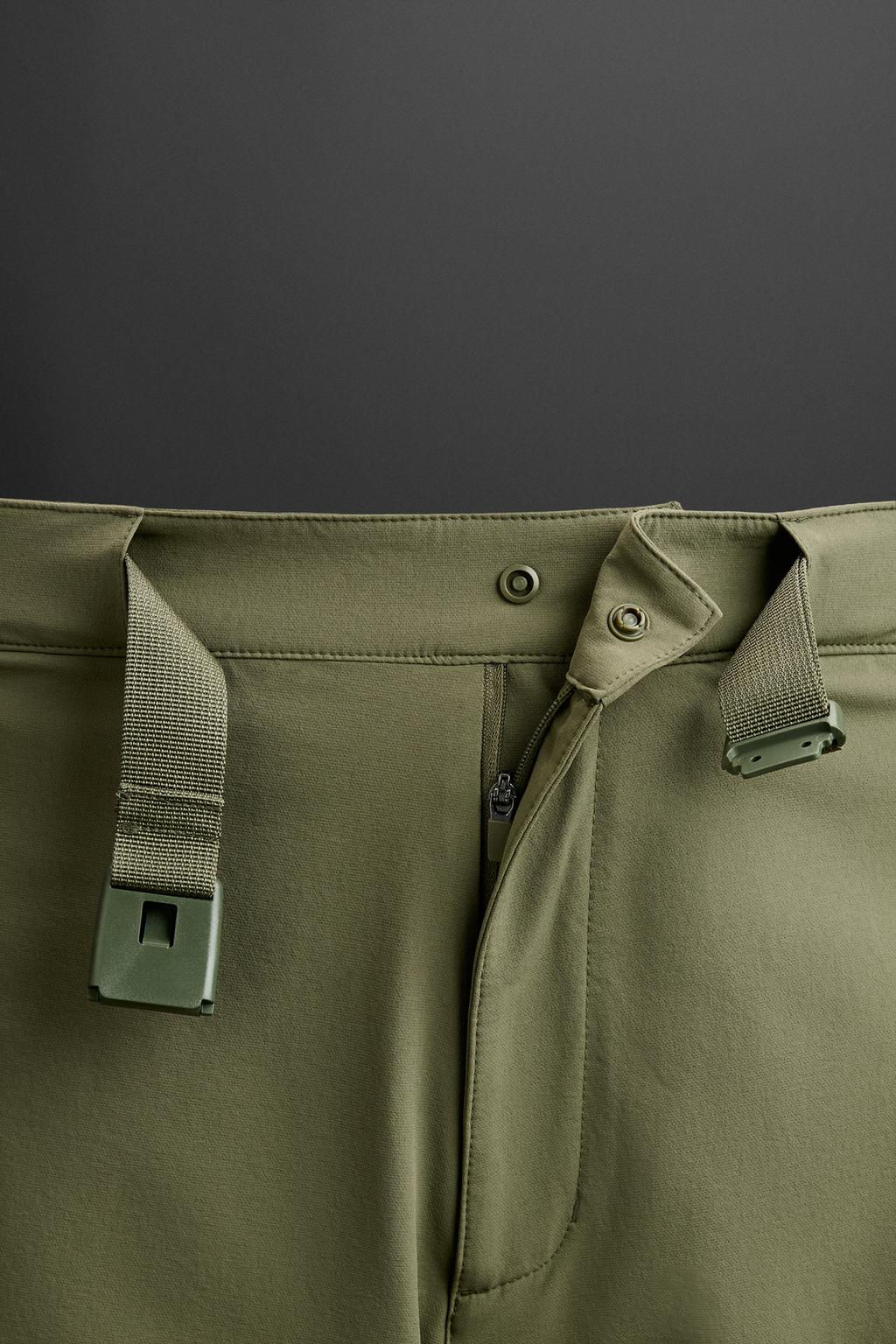 TREKKING CARGO BERMUDA SHORTS - Zara фото 19