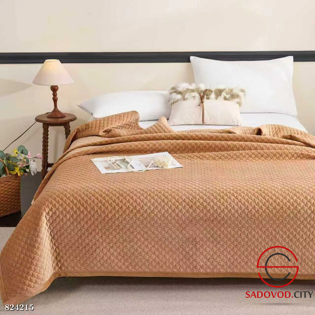 Плед мягкий на кровать