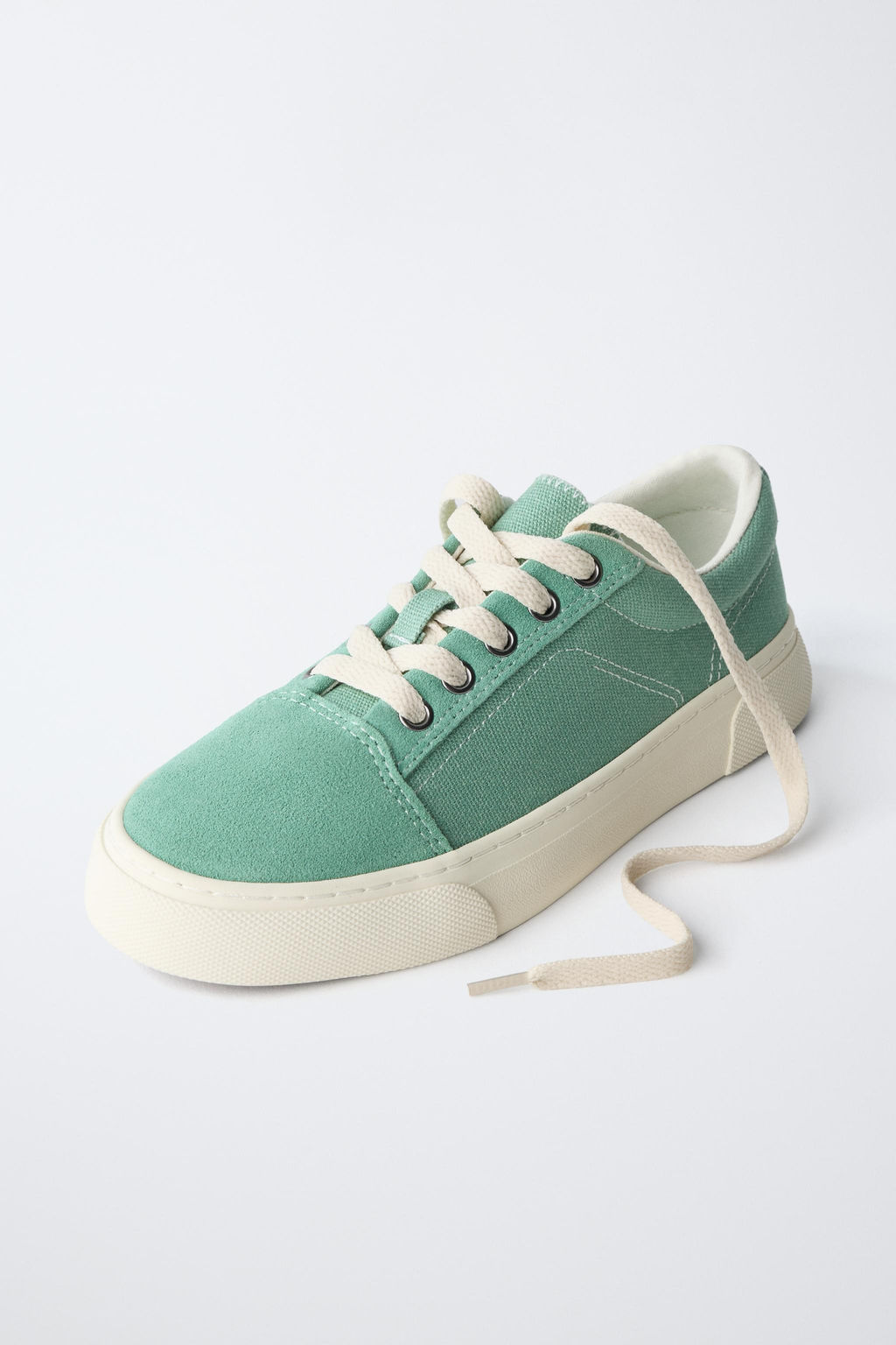 BAMBA CORDONES / Verde - Zara фото 3