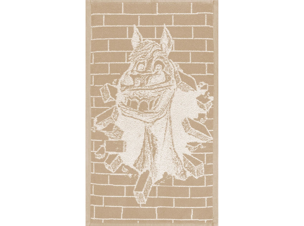 Полотенце махровое 6с104.511ж2 Здрасте конь(лен3) 67х40см