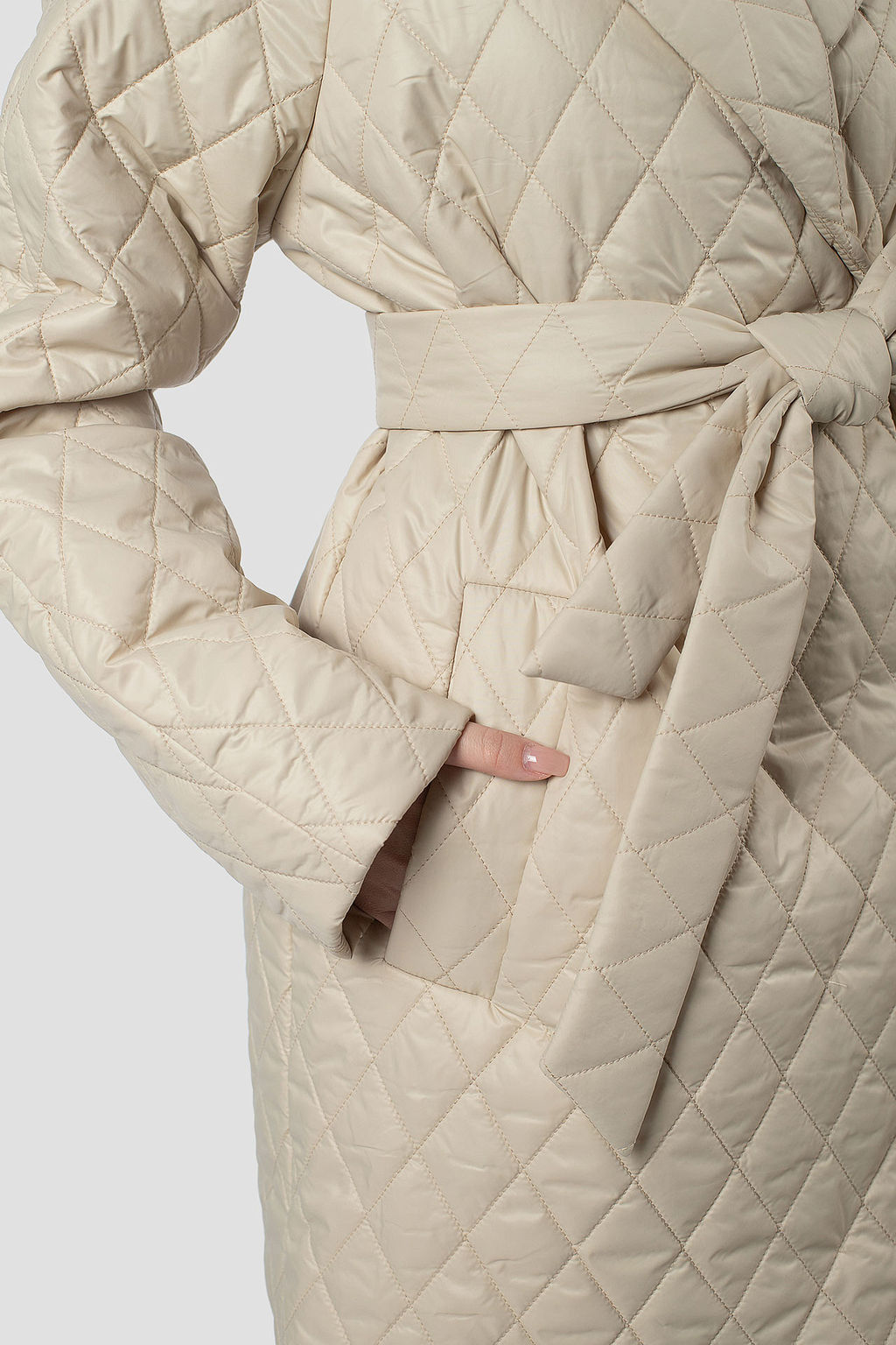 Пальто женское демисезонное (пояс)