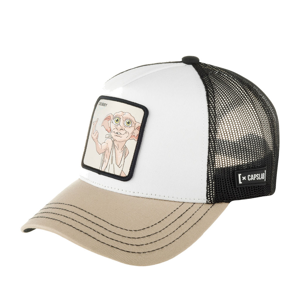 Бейсболка CAPSLAB арт. CL/HP1/1/CT/DOB1 Harry Potter Dobby (белый / бежевый)
