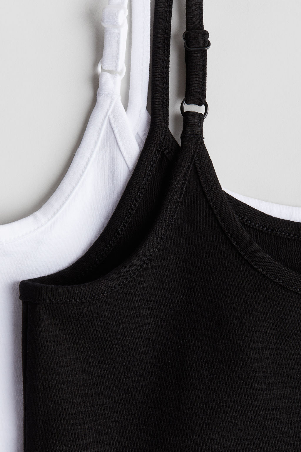 Pack de 2 camisetas de tirantes en algod?n - H&m фото 3