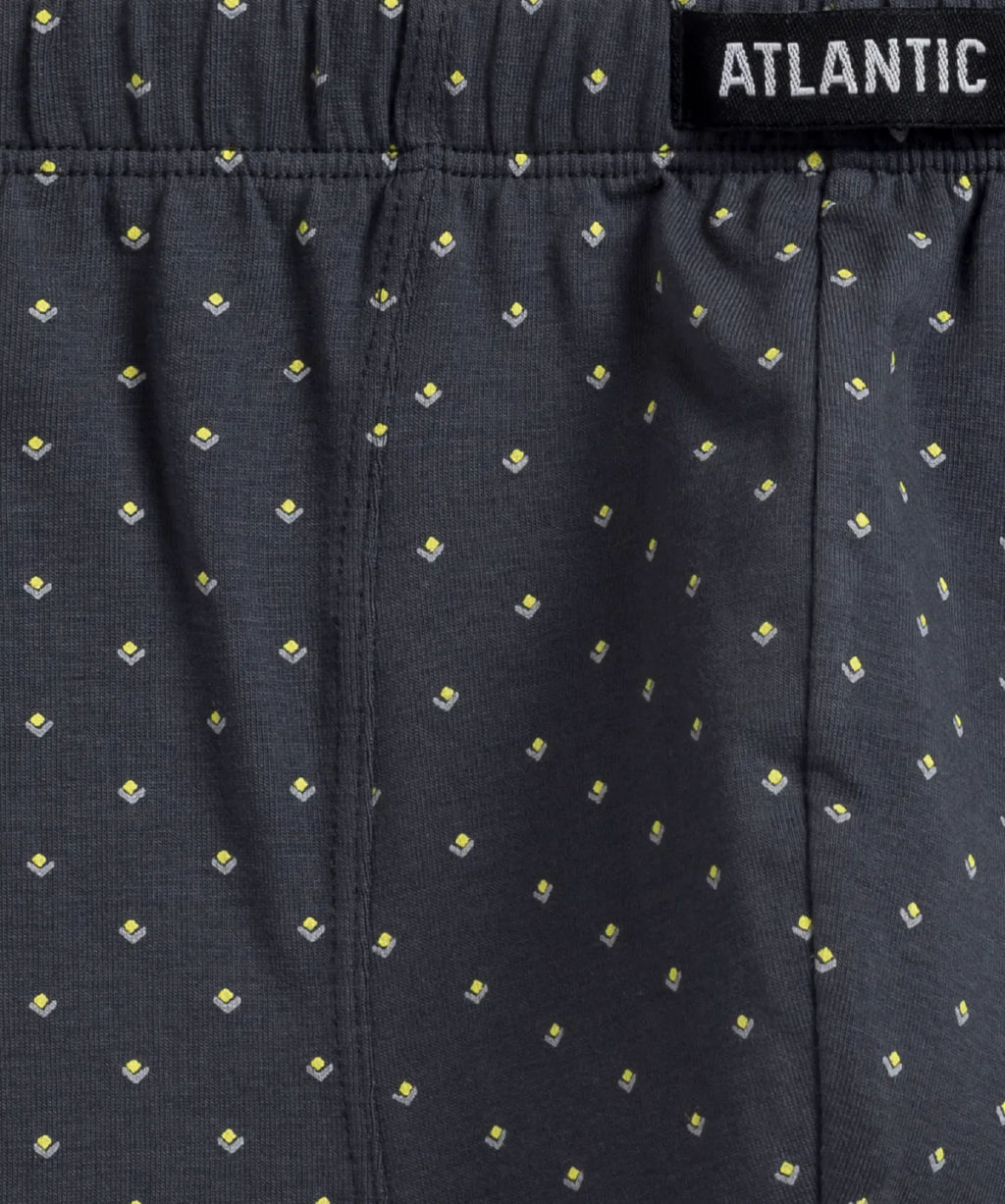 ATLANTIC 3MH-192 Трусы шорты Tie - набор 3 шт. графитовый + черный + серый  фото 2