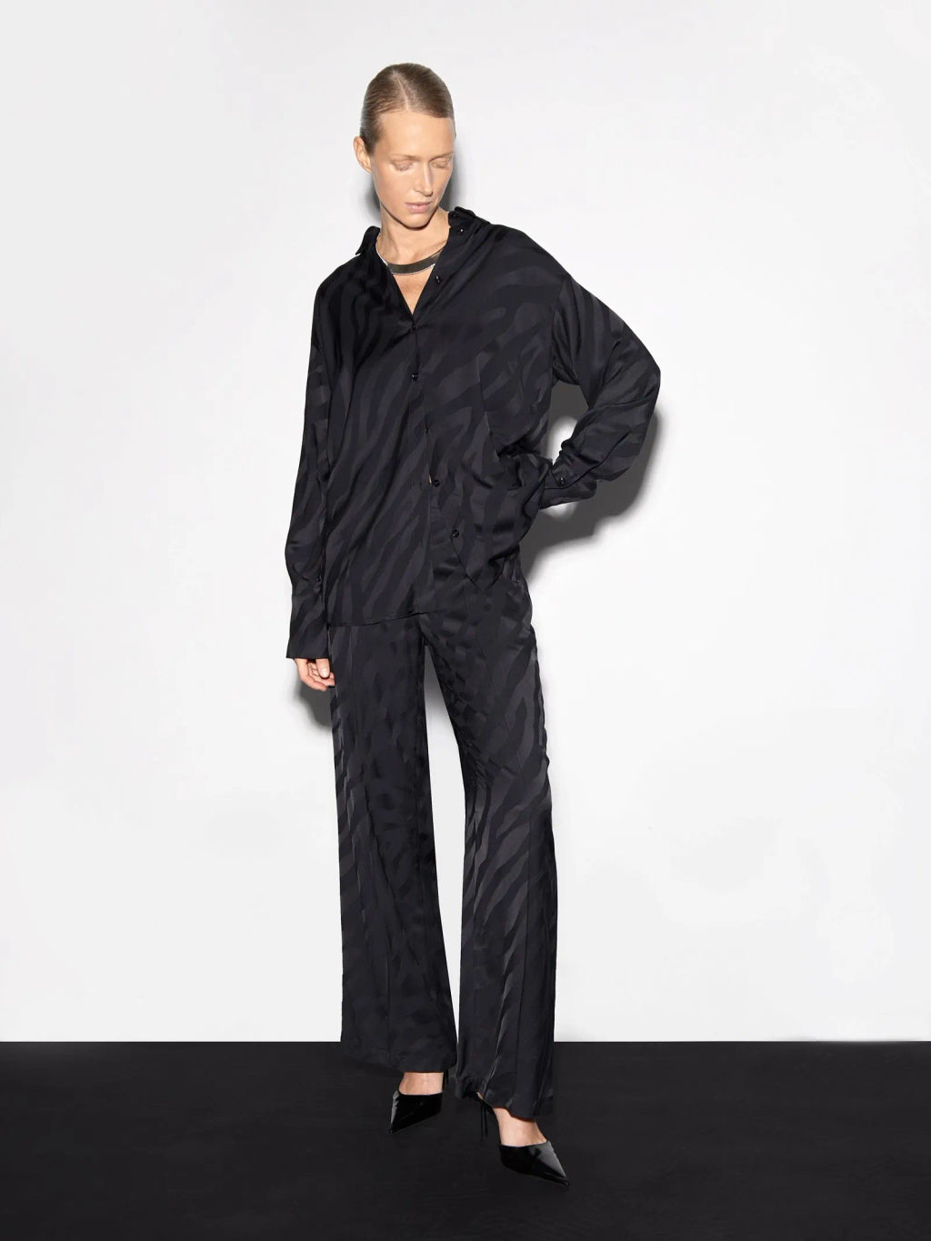 Брюки широкого кроя - Emka фото 2