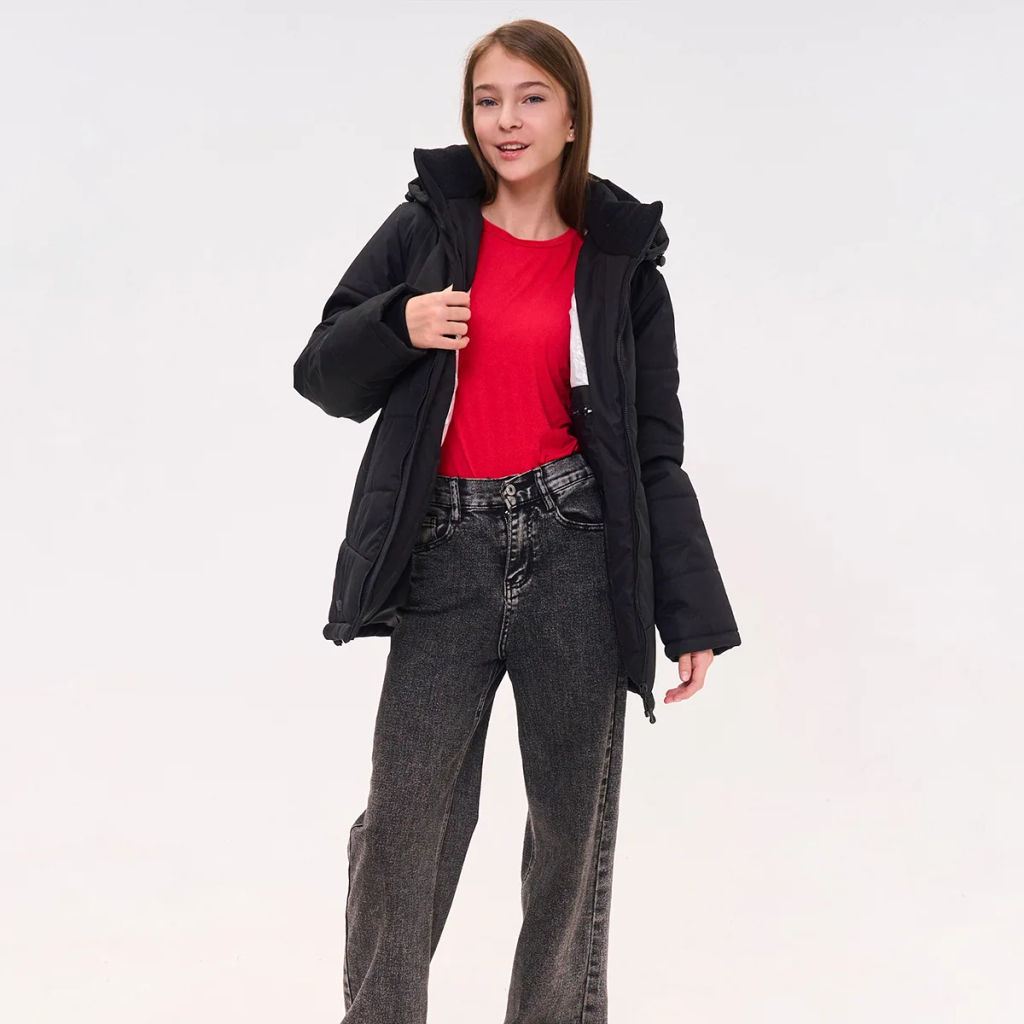 RODOS Куртка для девочки мембрана зима М-316 Розовый  фото 50