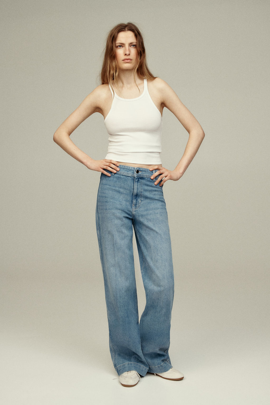 Wide High Jeans - H&m фото 10