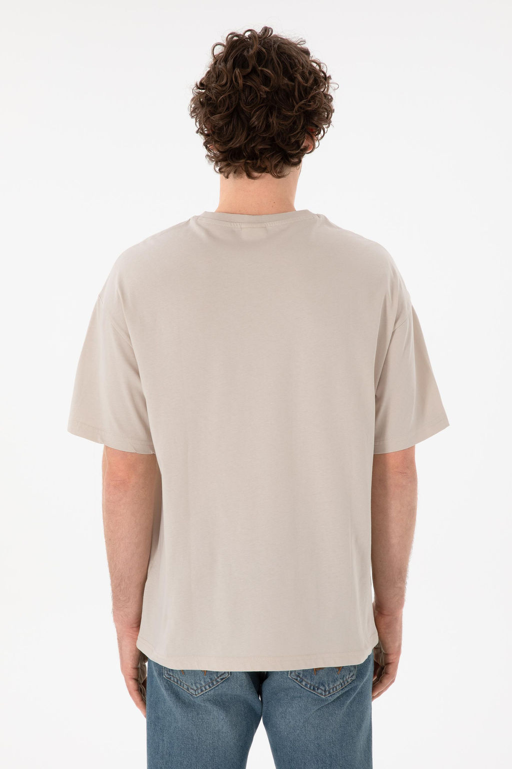 Erkek Oversize Fit Bisiklet Yaka Ta_ Ti__rt Sepette S_rpriz _ndirim - U.s. polo assn фото 6