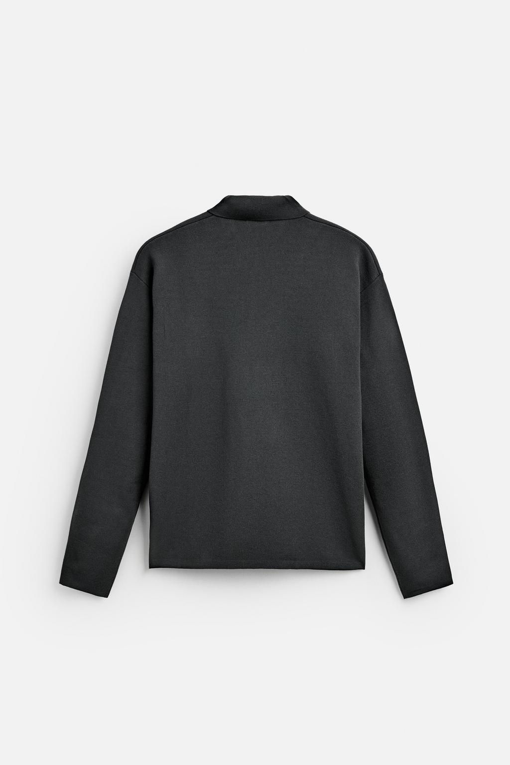 VISCOSE BLEND KNIT POLO SHIRT - Zara фото 16