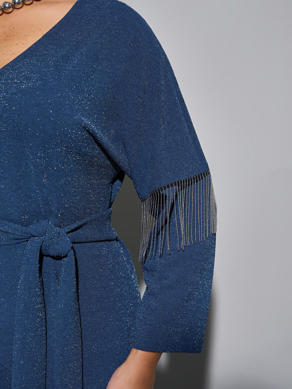 Платье 0385-1 темно-синий