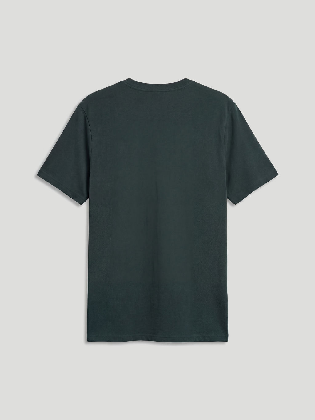 Bisiklet Yaka Bask?l? Penye Erkek Ti??rt