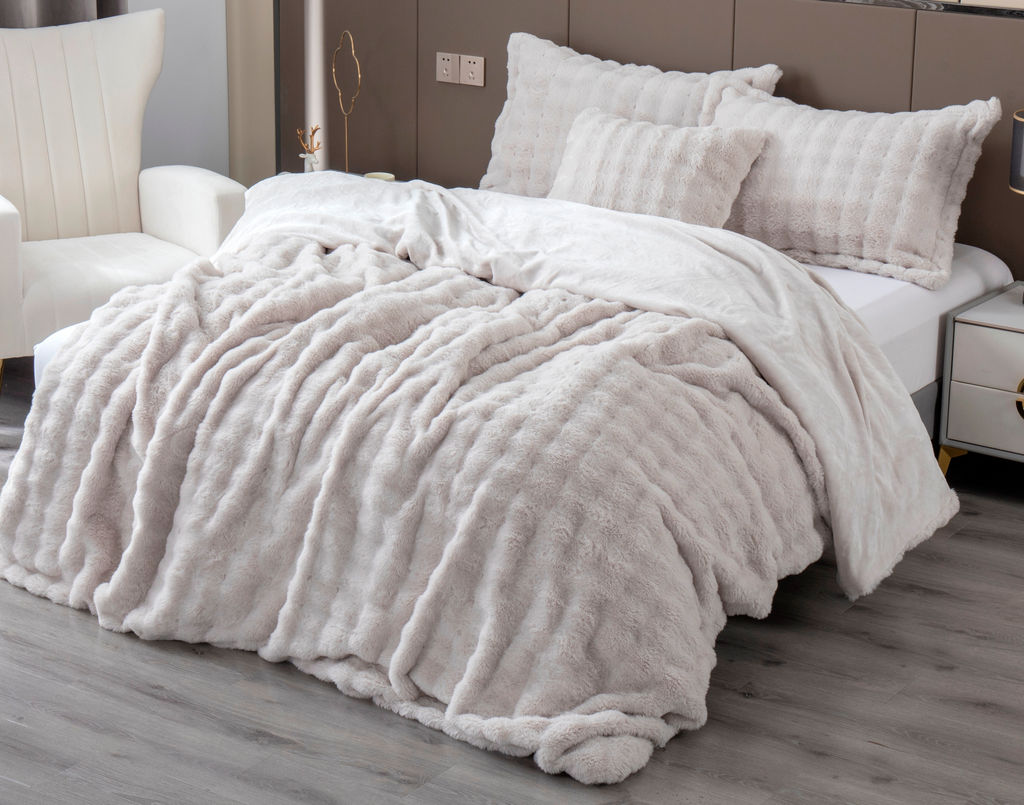 Покрывало декоративное Shinshilla buffy (экрю) - Kazanov.a. фото 3