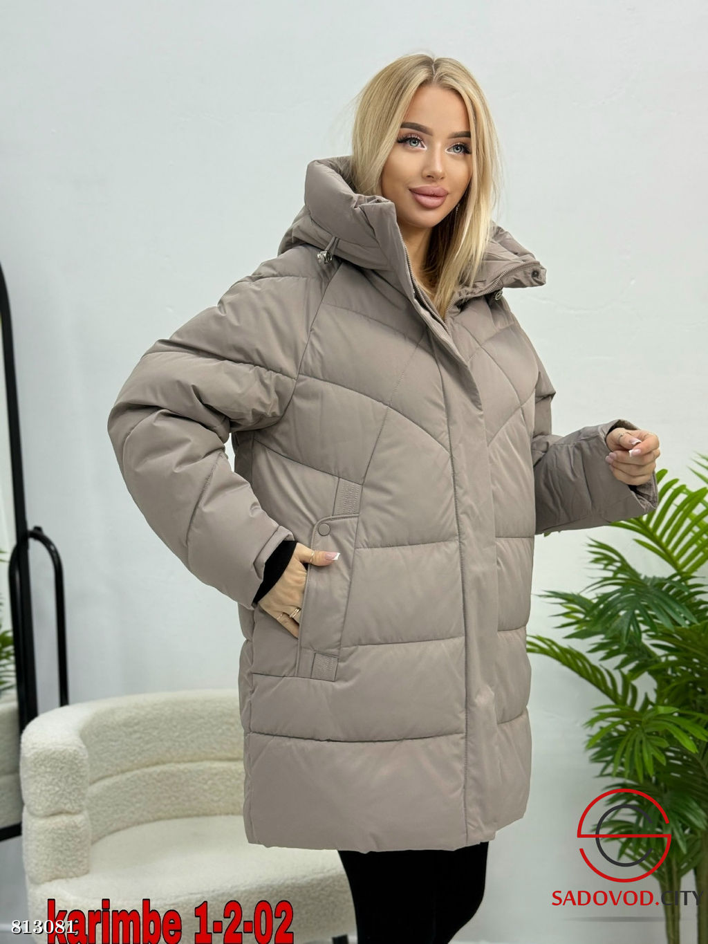 Куртка женская с капюшоном - Bruno фото 5