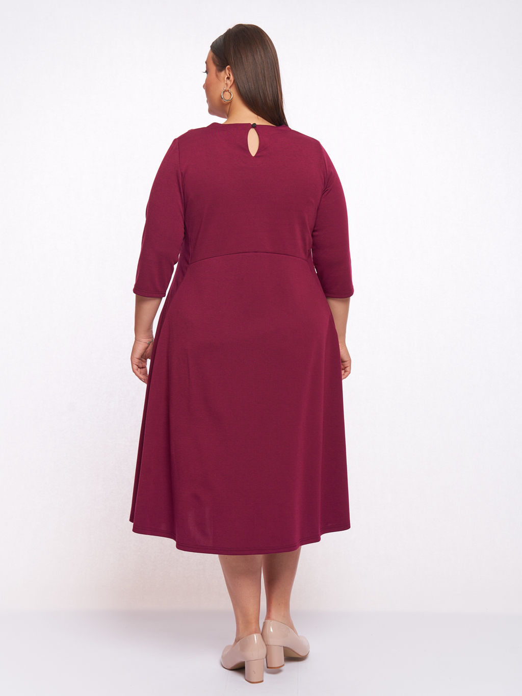 Платье приталенное PP34306PUR65 - Артесса фото 7