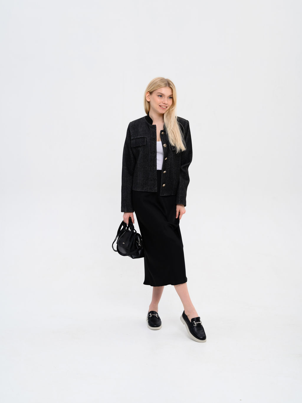 Лоферы туфли 172.1841be.Черный кожа