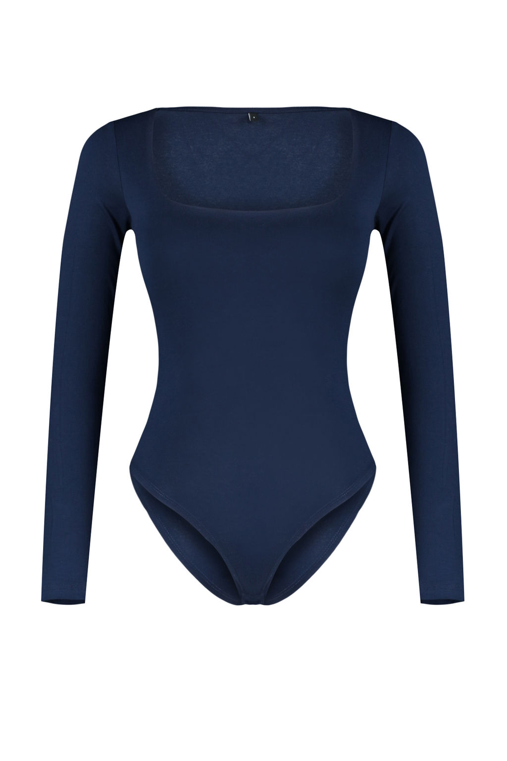 Lacivert Fitted/Vucuda OturaKare Yaka Alttan C?tc?tl? Premium Orme Body TWOAW24BD00062