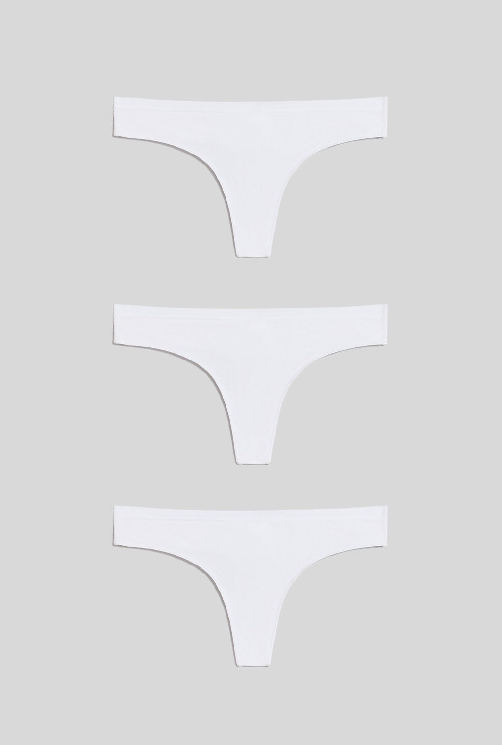 31204121757 Трусы стринг женские 3 шт. Tricky белый - Infinity Lingerie фото 4